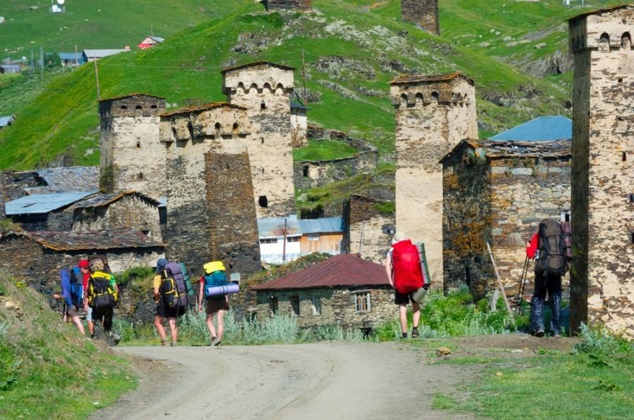Отель Maxvshi Ушгули Экстерьер фото